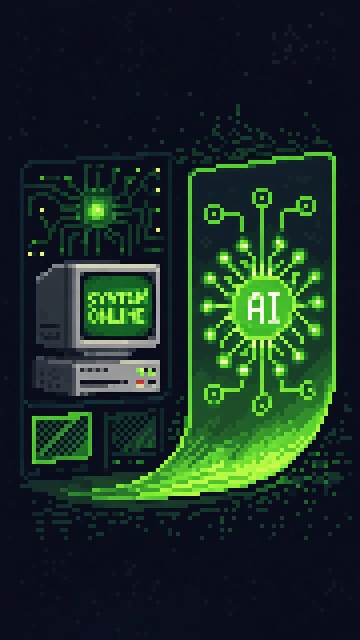 Pixel art AI evolution timeline